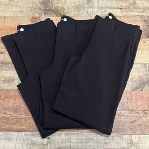 Betabrand Bundle 3 Women's Black Classic Dress Yoga Pant MSRP $88ea Sz LP Career